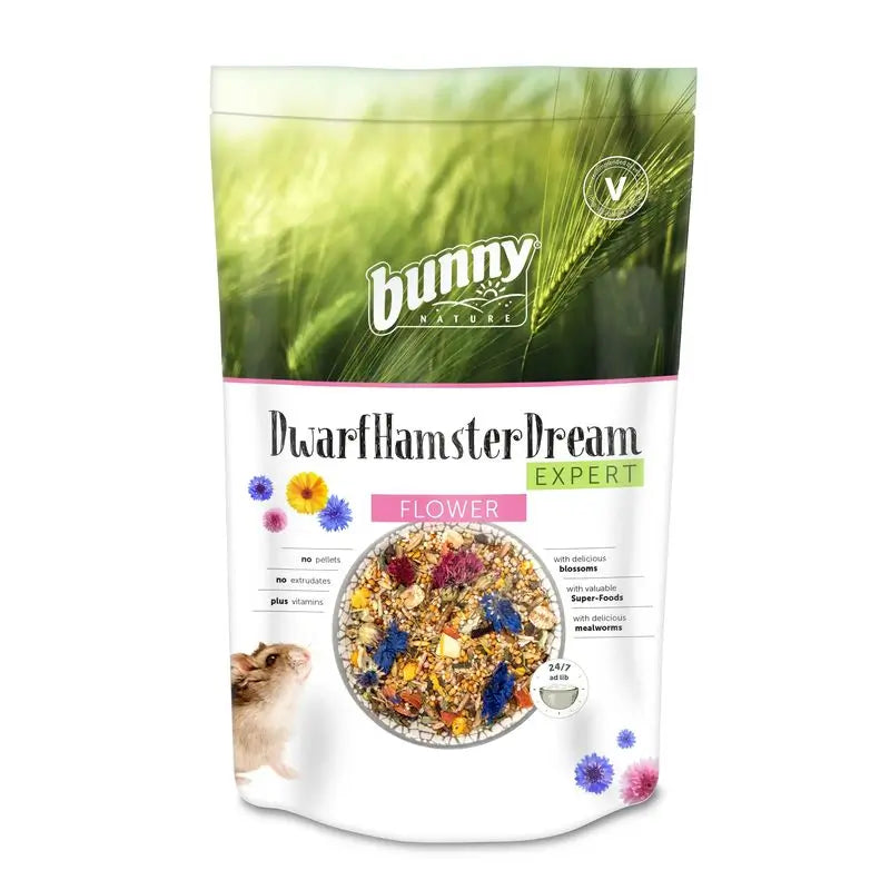 Bunny Hamster Enano Sueño Expert Flores 500Gr