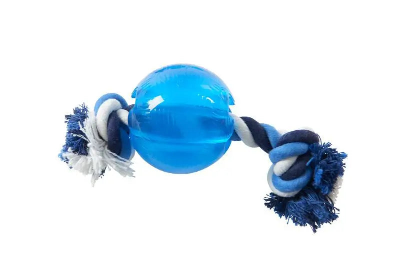 Buster Pelota  Con Cuerda Azul M 7,5Cm