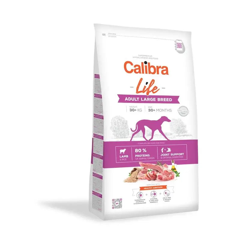 Calibra Perros Life Adulto Large Breed Cordero 12Kg