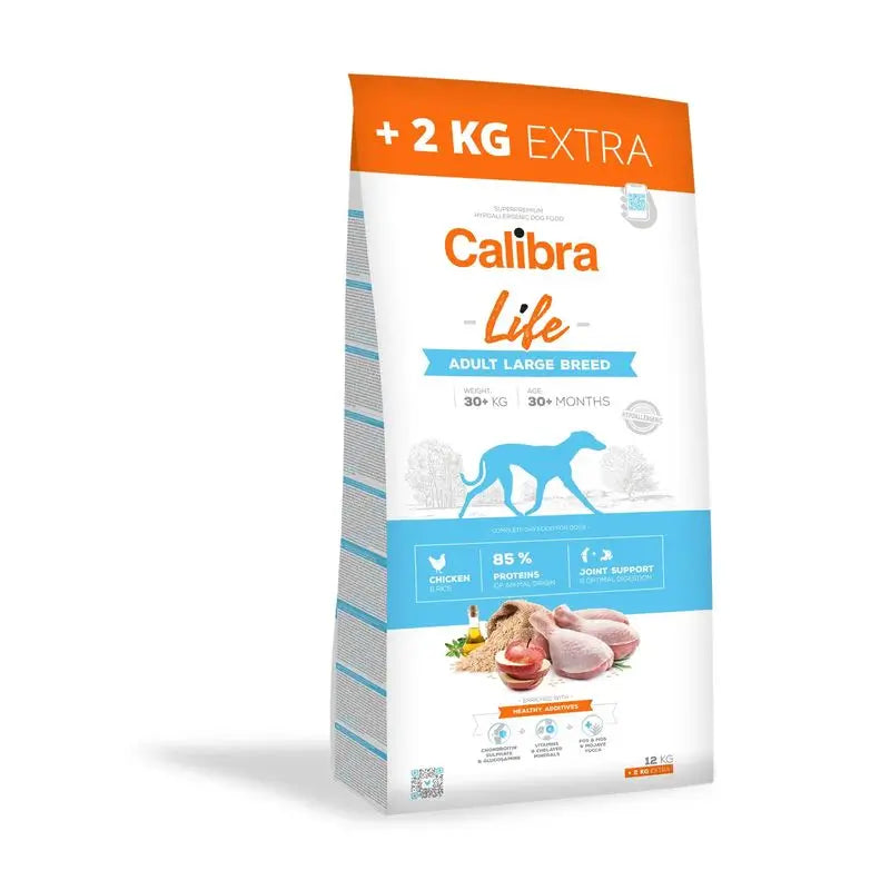 Calibra Perros Life Adulto Large Breed Pollo 12Kg+2Kg