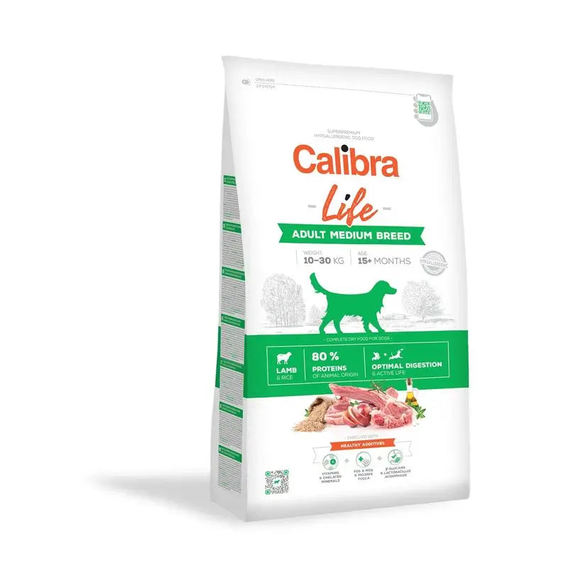 Calibra Perros Life Adulto Medium Breed Cordero 2,5Kg