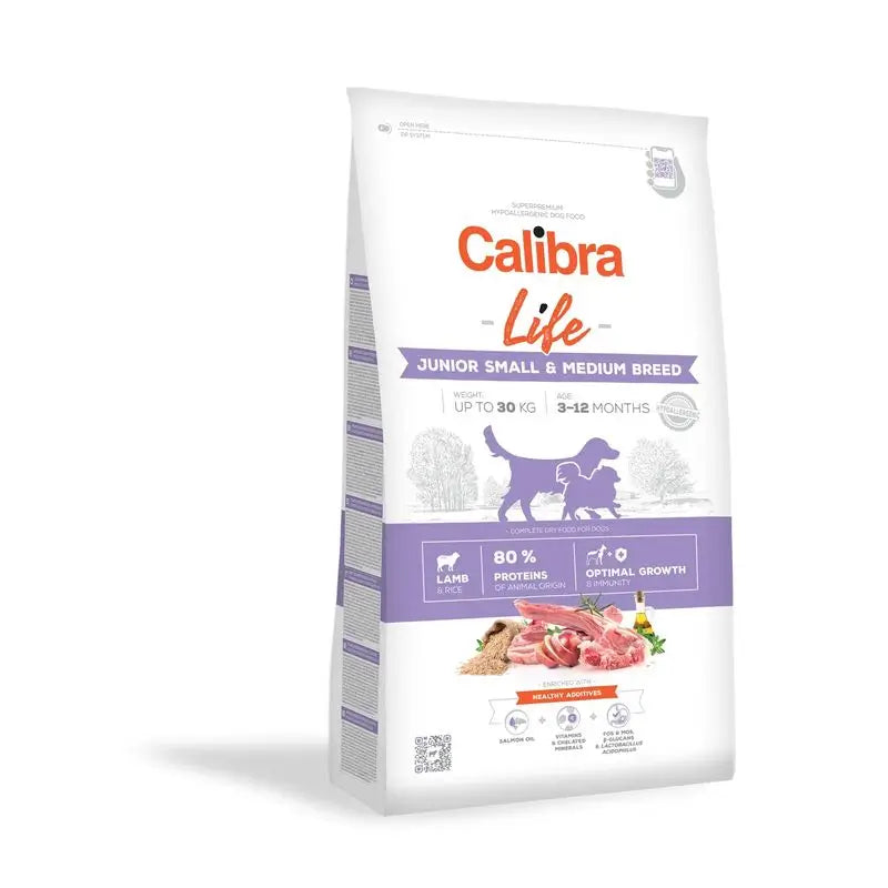 Calibra Perros Life Junior Small&Medium Breed Cordero 2,5Kg