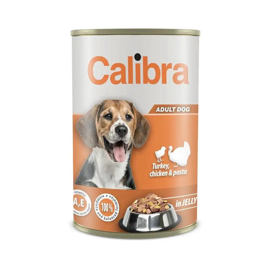 Calibra Perros Premium Pavo Pollo Pasta Jelly Caja 12X1240G Ndr