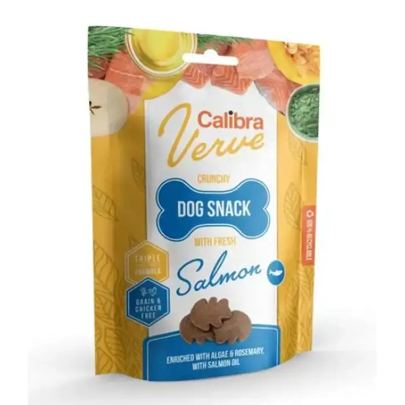 Calibra Dogs Verve Snack Crocante Salmão Fresco 150G