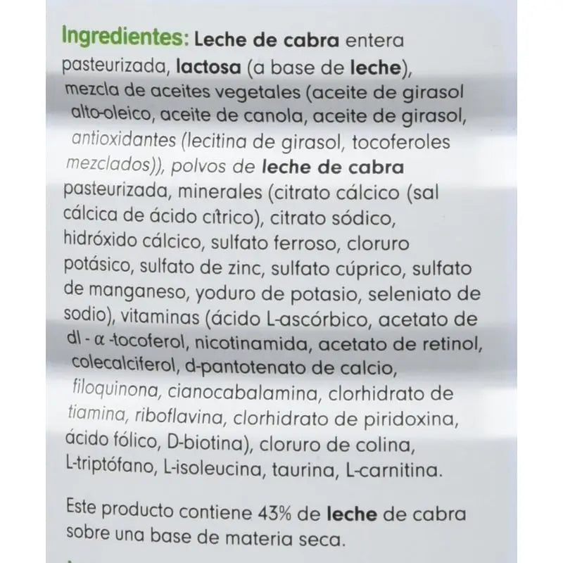 Capricare 1 Leche para Lactantes Nueva Fórmula