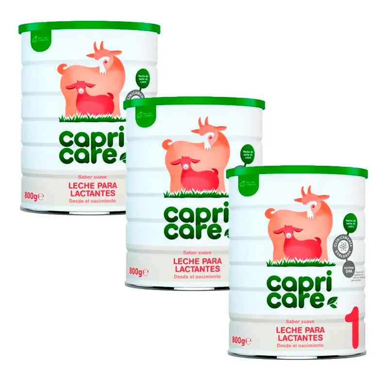 Capricare 1 Embalagem Leite Infantil Nova Fórmula, 3 X 800 Gr