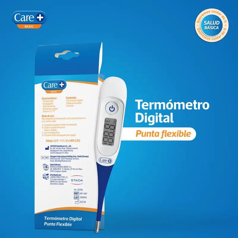 Termómetro digital Care+ Ponta flexível