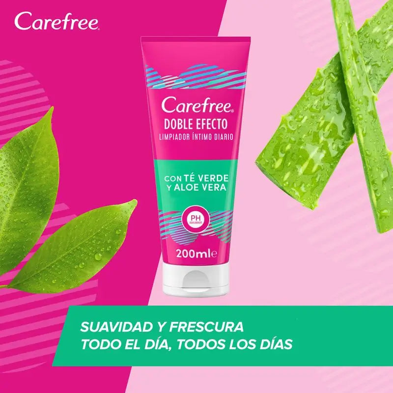 Carefree Gel Intimo Te Y Aloe Vera 200Ml