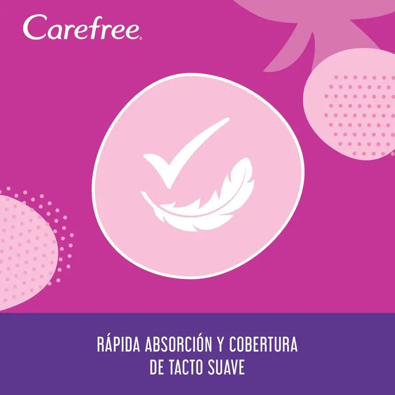 Carefree Plus Large Fragancia Fresca 20Uds