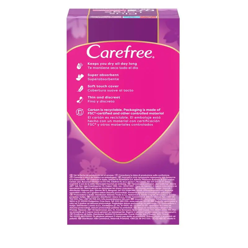 Carefree Plus Large Fragancia Ligera 36Uds