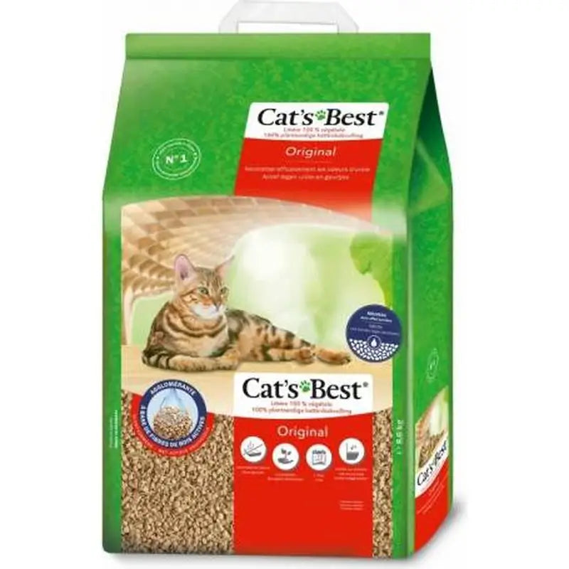 Cat'S Best Original 20L 8,6 Kg Ninhada Vegetal