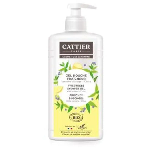 Cattier Gel De Ducha Refrescante Verbena-Citrus 887Ml.