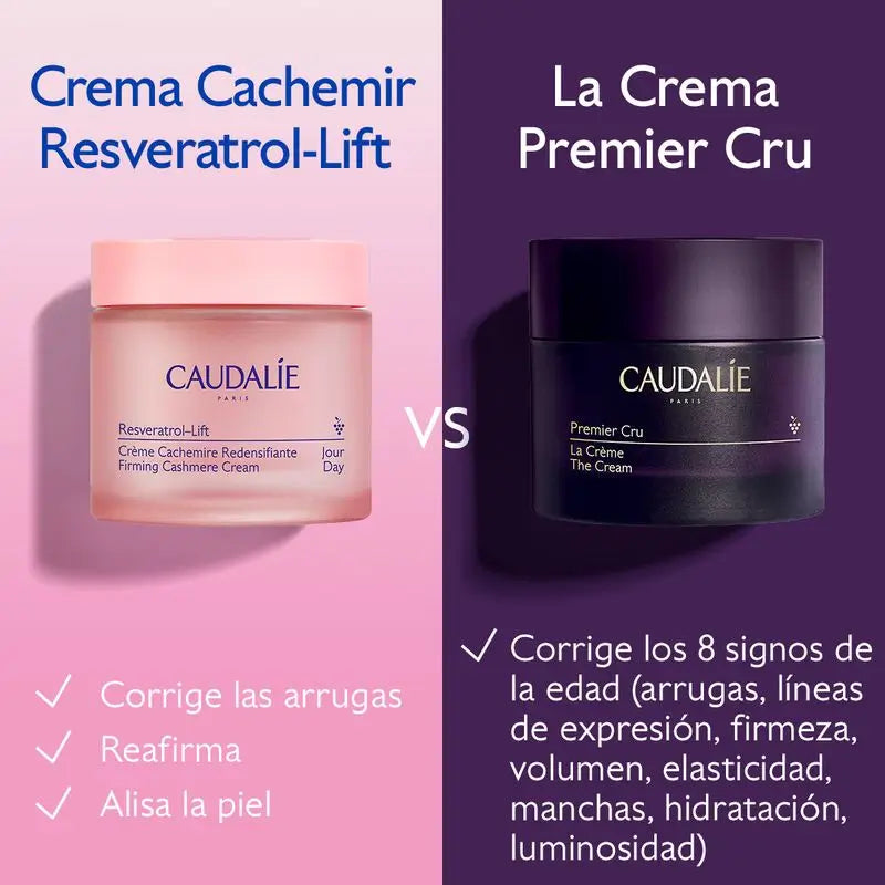 Caudalie Resveratrol-Lift Creme de Caxemira, 50 ml