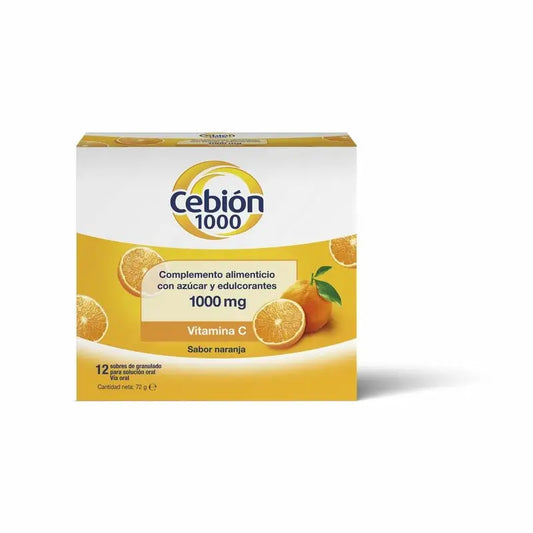 Cebion 1000 Vitamina C, 12 Sobres