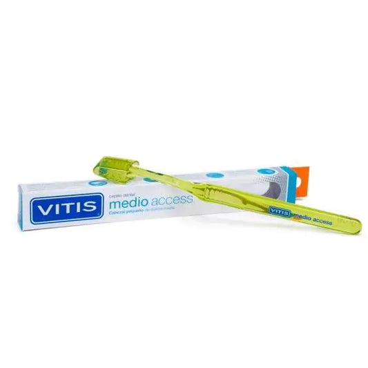 VITIS Cepillo Dental Medio Access Cabezal Pequeño