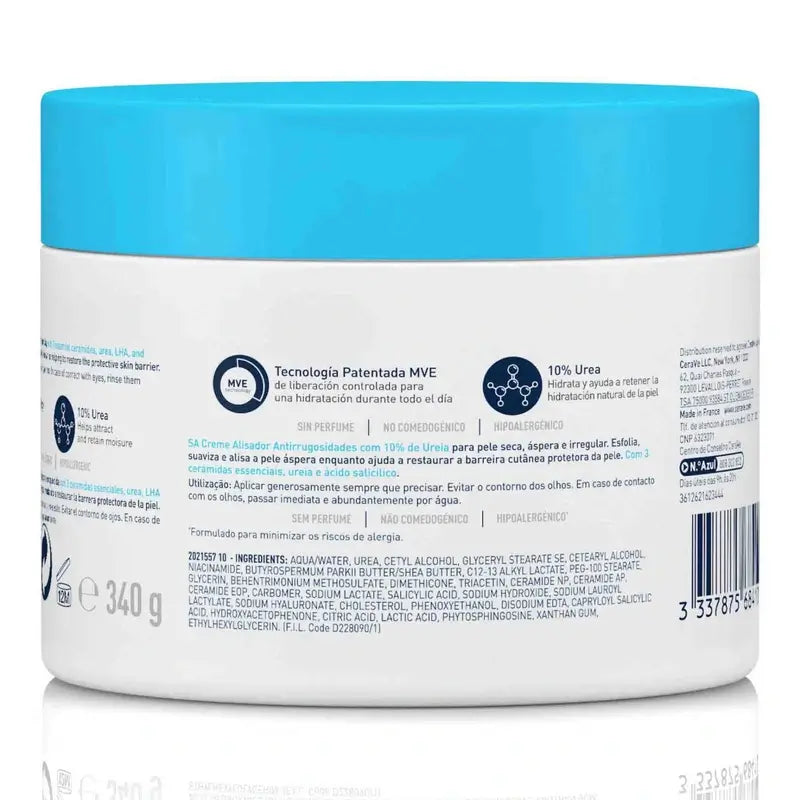 CeraVe Crema Alisadora Antirugosidades 340g