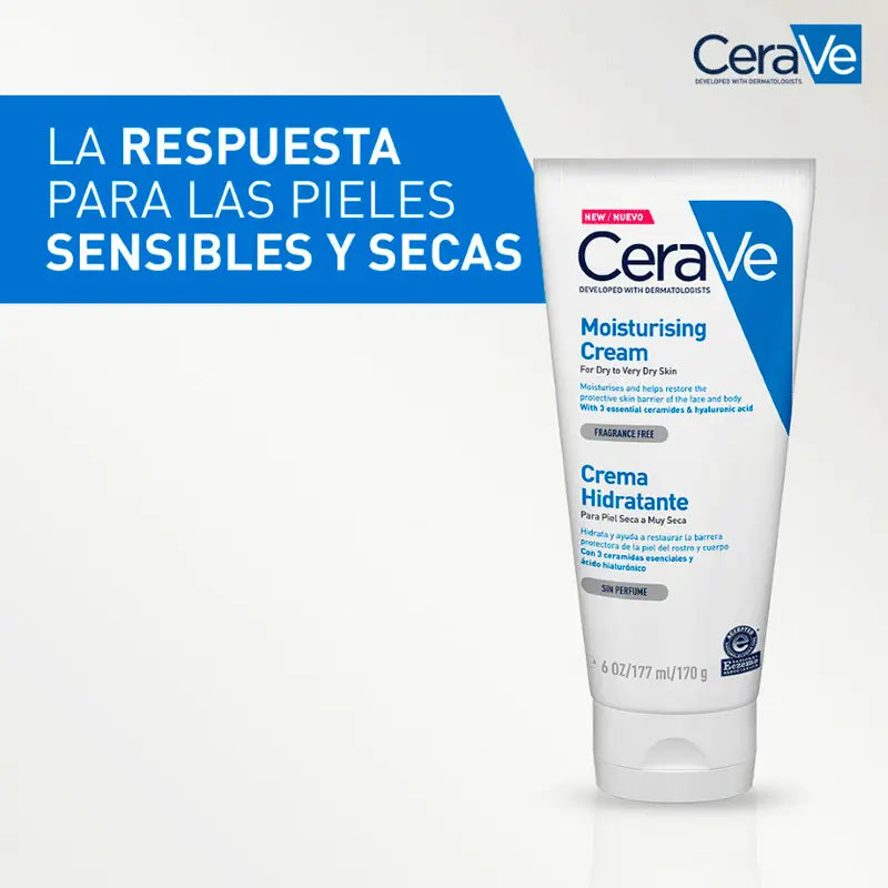 CeraVe Crema Hidratante, 177 ml