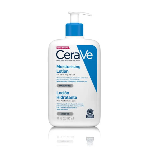 CeraVe Loção Hidratante para peles secas ou muito secas, 473 ml