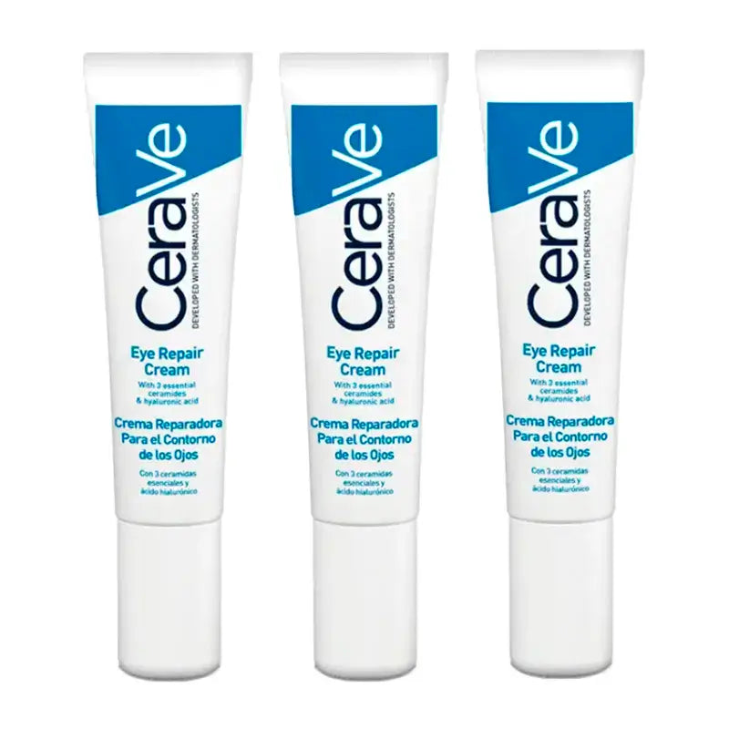 Cerave Triplo Creme Reparador para o Contorno dos Olhos, 3X14 Ml