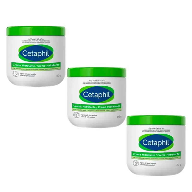 Cetaphil Triplo Cetaphil Creme Hidratante , 3 X 453 Gr