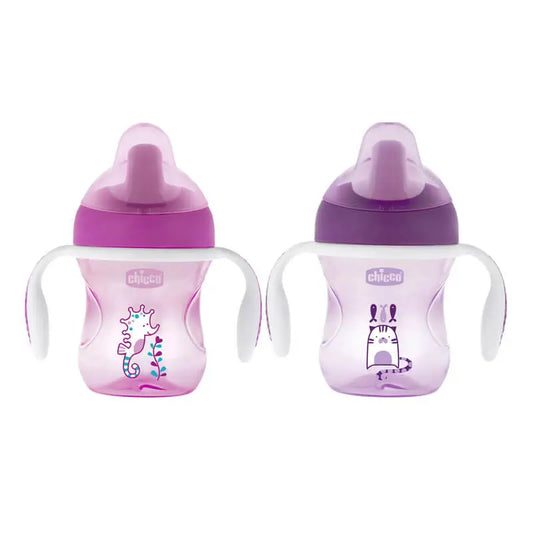 Chicco Mix&Match Vaso Entretenimiento Niña 200 ml, +6 Meses 1 unidad