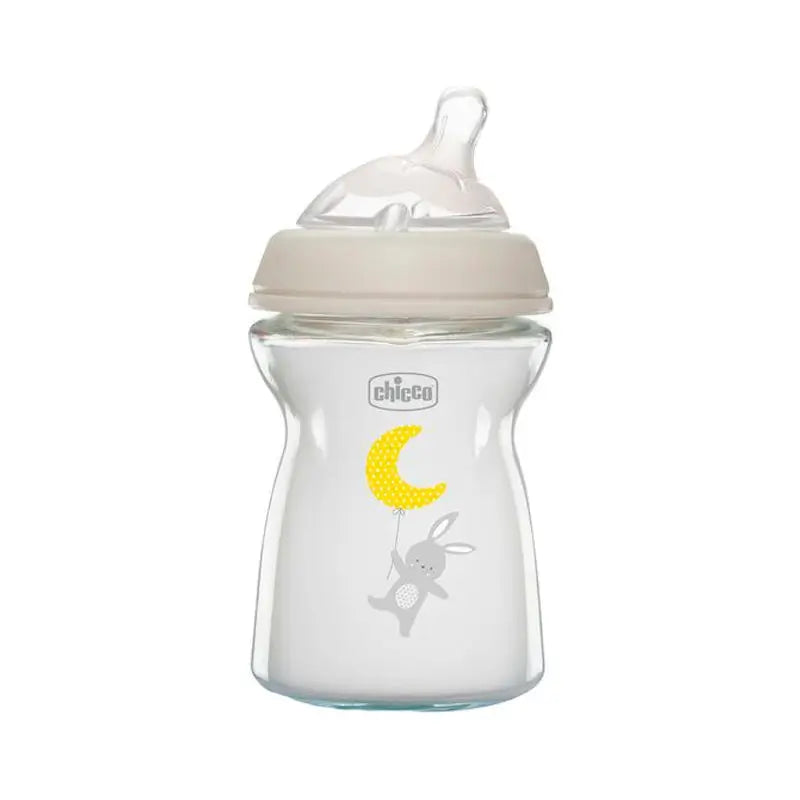 Chicco Vidrio Naturalfeeling 250 Ml Flujo Lento 0M+