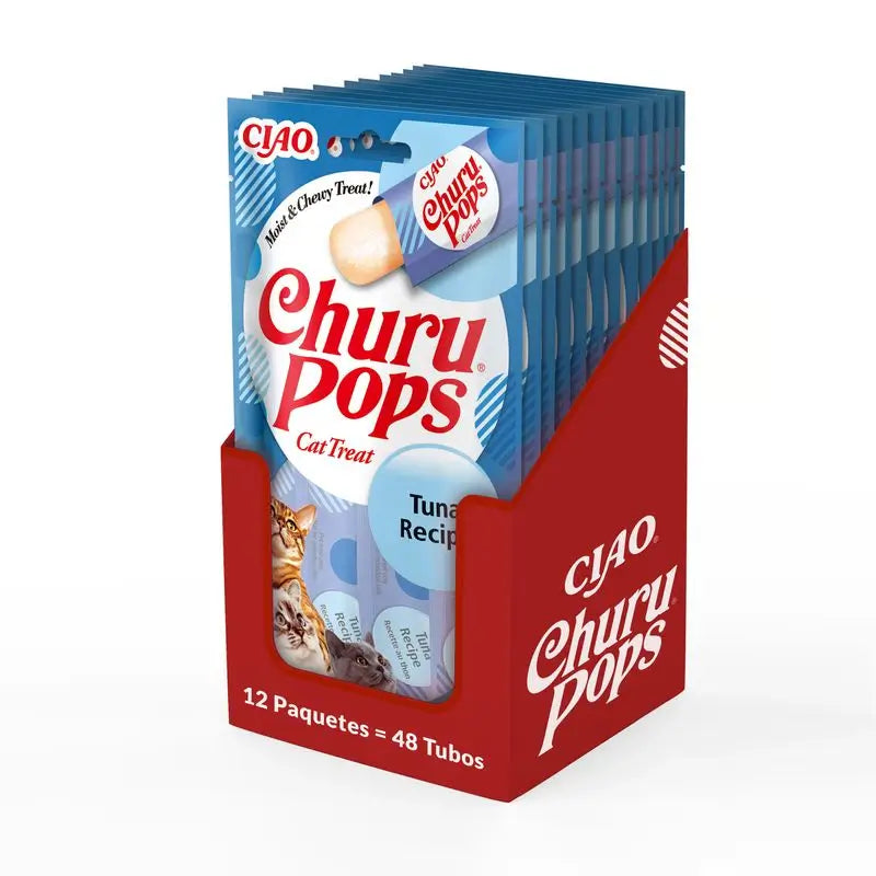 Churu Cat Pops Atum Receita Display 12X60Gr