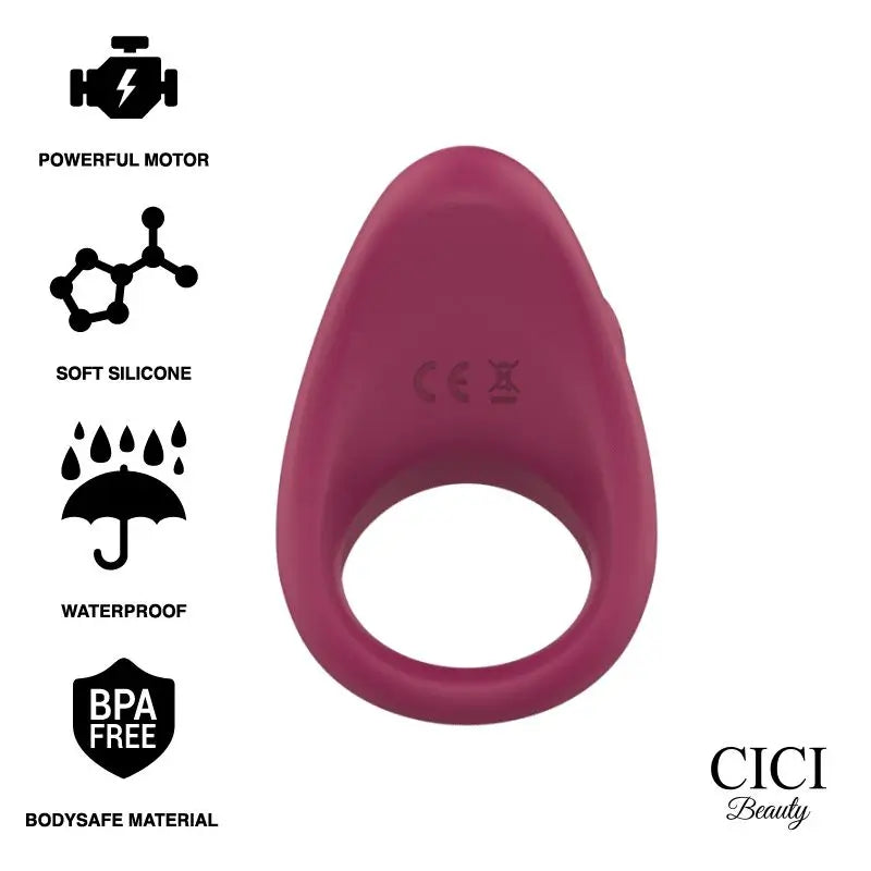 Cici Beauty Premium Silicone Vibrating Ring