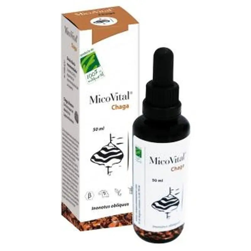 Cien Por Cien Natural Micovital Chaga 50Ml.