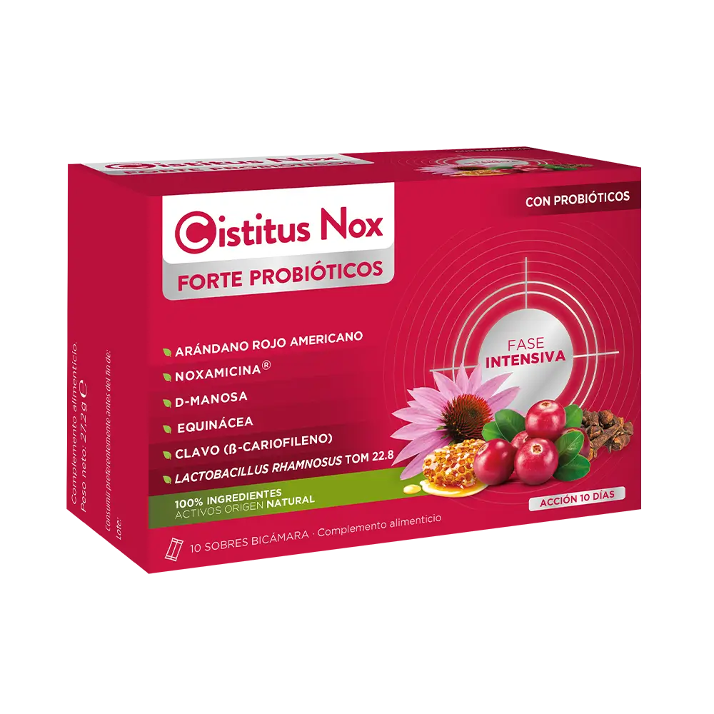 Cistitus Nox Forte Con Probióticos , 10 sitcks