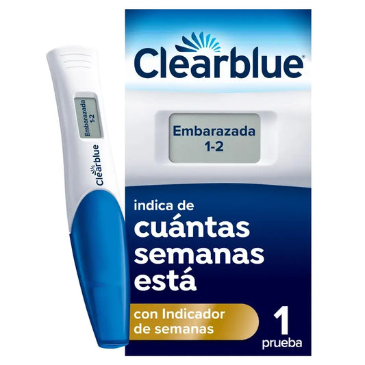 Teste de gravidez digital Clearblue com indicador de semana, 1 teste digital