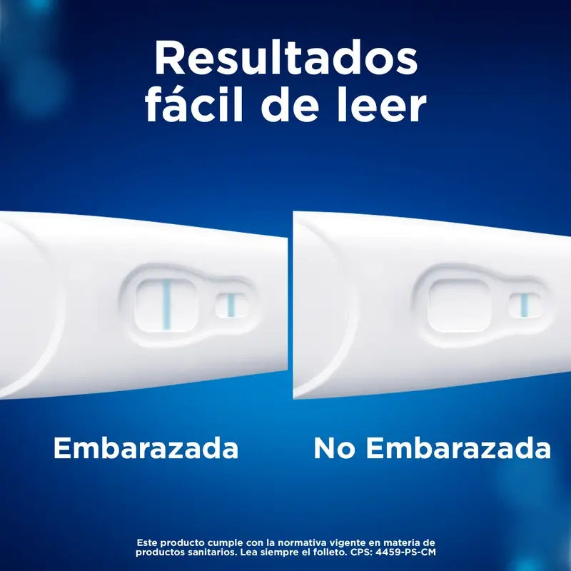 Clearblue Ultra Early Pregnancy Test 10mI, resultados 6 dias antes, 1 teste analógico