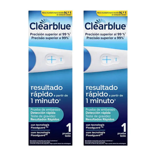 Clearblue Pack Plus Teste de Gravidez Analógico, 2 Testes