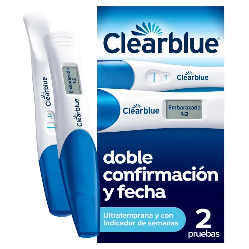 Clearblue Ultra Early Pregnancy Test Com Dupla Verificação, 2 Testes