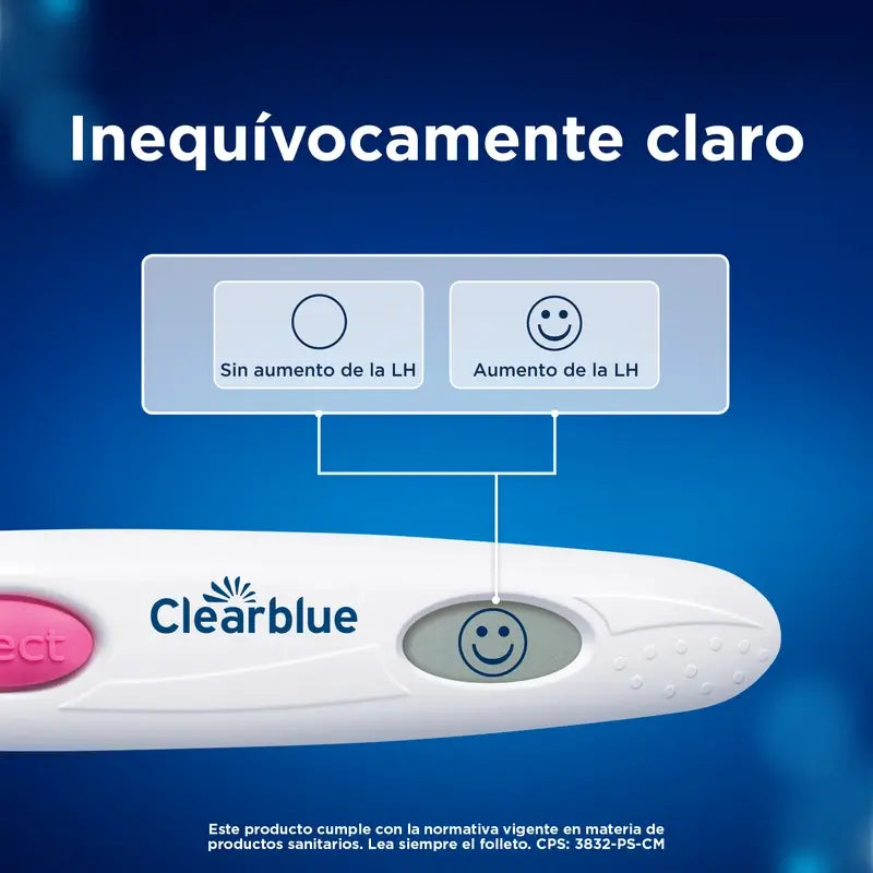 Clearblue Digital Ovulation Test, 1 suporte digital e 10 testes