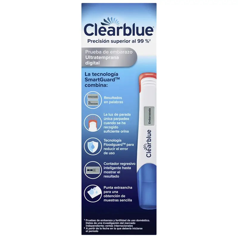 Clearblue Ultra Early Digital Pregnancy Test, 1 teste digital