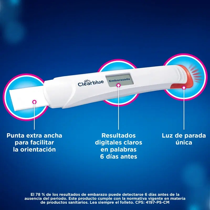 Clearblue Ultra Early Digital Pregnancy Test, 1 teste digital