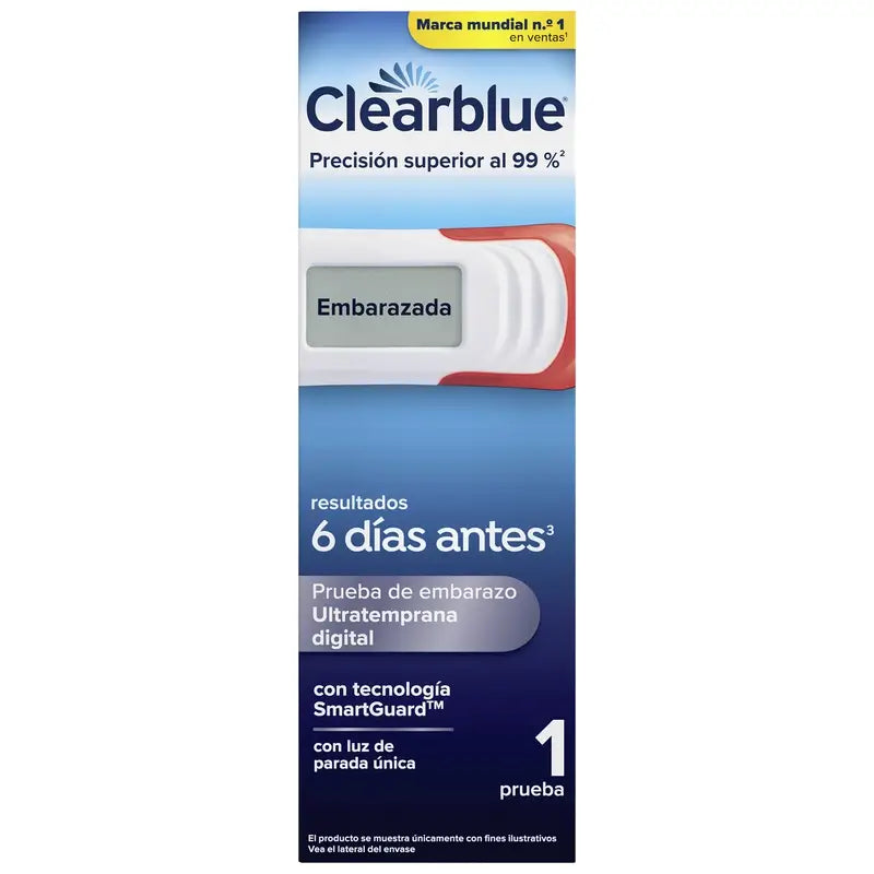 Clearblue Ultra Early Digital Pregnancy Test, 1 teste digital