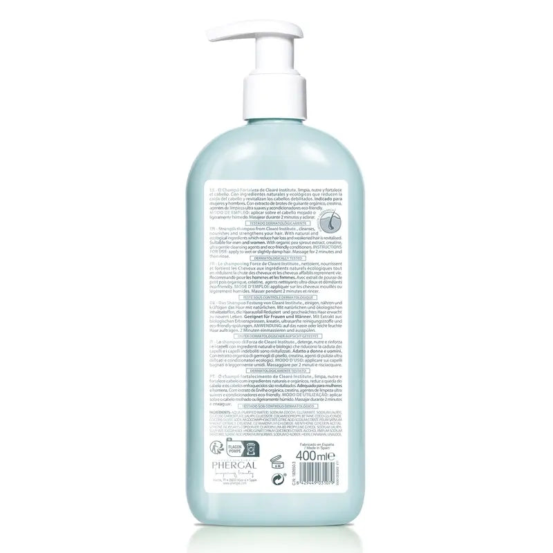 Champô Anti-Queda Clearé Institute 400 Ml.