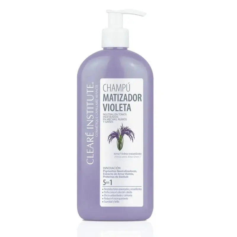 Champô Violeta Cintilante Clearé Institute 400 Ml