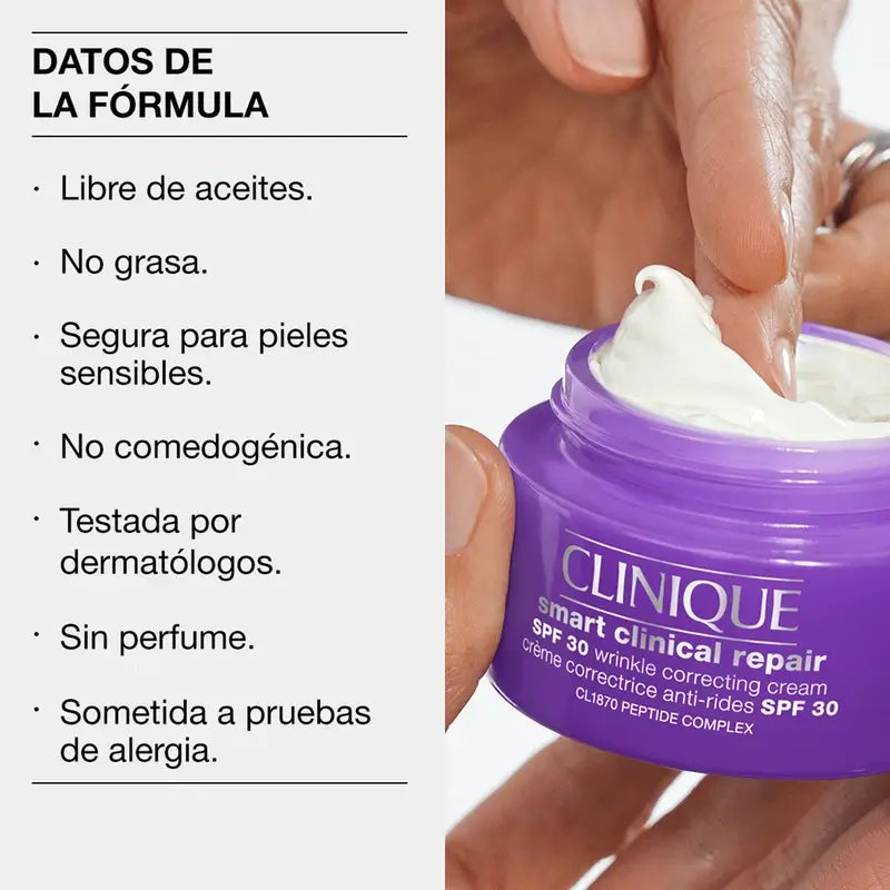 Clinique Anti-Wrinkle Repair Moisturiser Spf30, 50 ml