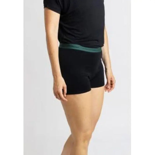 Cocoro Short Menstrual Negro/Verde Flujo Abundante 0/Xxs.