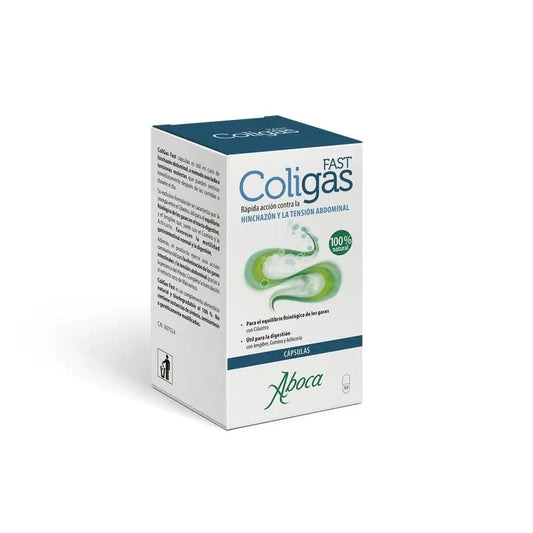 Aboca Coligas Fast Bottle, 50 cápsulas