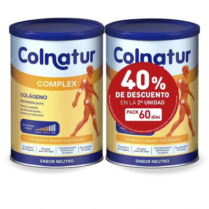 Colnatur Bipack Complex 2ª unidade 40% Desconto, 2 x 330 gramas