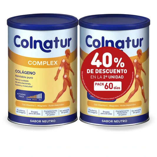 Colnatur Bipack Complex 2ª unidade 40% Desconto, 2 x 330 gramas