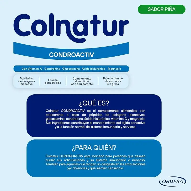 Colnatur Chondroactiv 8,8 Gr, 30 unidades