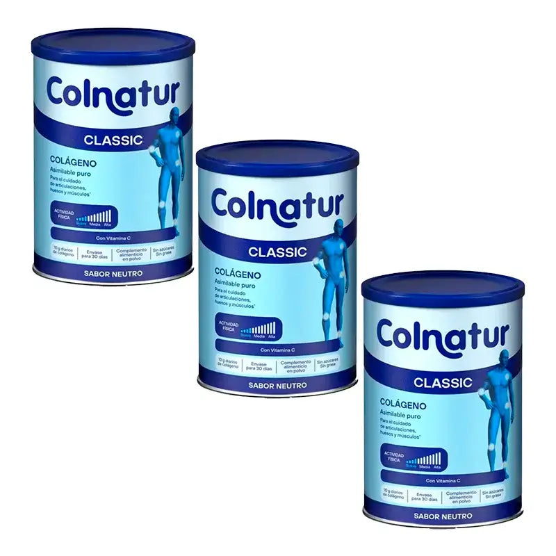 Colnatur Classic Pack Sabor Neutro, 3 x 306g