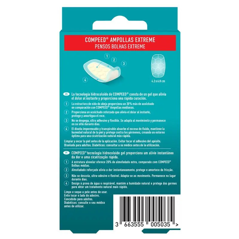 Compeed Extreme Blisters, 10 unidades