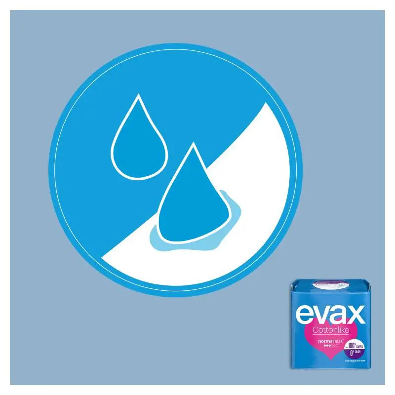 Evax Cottonlike Normal Compresas con Alas 16 unidades