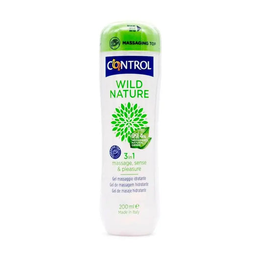 Control Gel de Masaje Wild Nature 200 ml